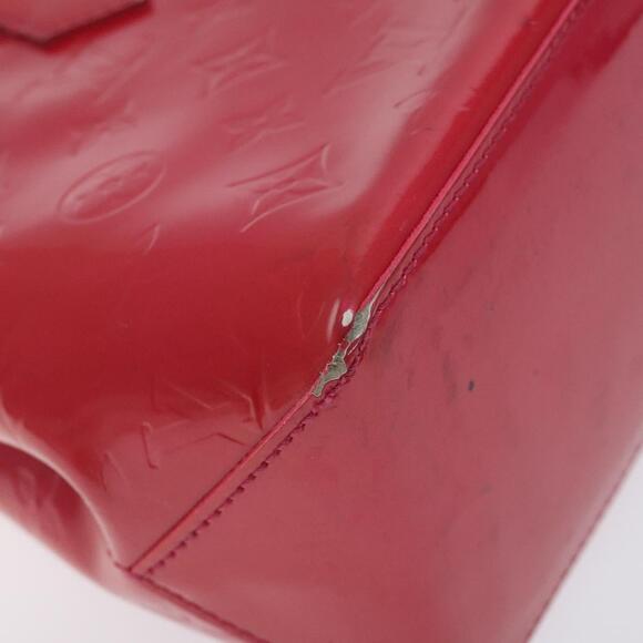 LOUIS VUITTON Monogram Vernis Wilshire PM Hand Bag Rose Pop M93643 - Picture 16 of 16